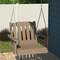 Highwood Usa Lehigh Single Seat Swing Outdoor Furniture for Patio, Backyard, Garden AD-PORL3-WBR - alternate 2